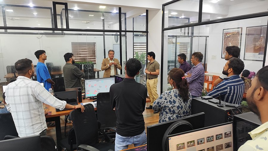 We sincerely thank Avinash Dugar for sparing his valuable time to visit GR8DESIGNS and guide our team.