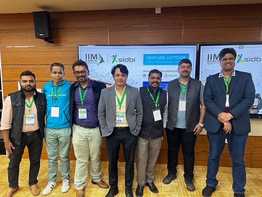 We, GR8DESIGNS & MERATV, Attended "Venture Latitude" at IIM Ranchi—an initiative to create a startup ecosystem in Jharkhand.