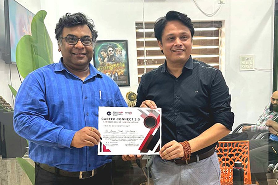 A proud moment at ARKA JAIN University Jharkhand during Career Connect 2.0!